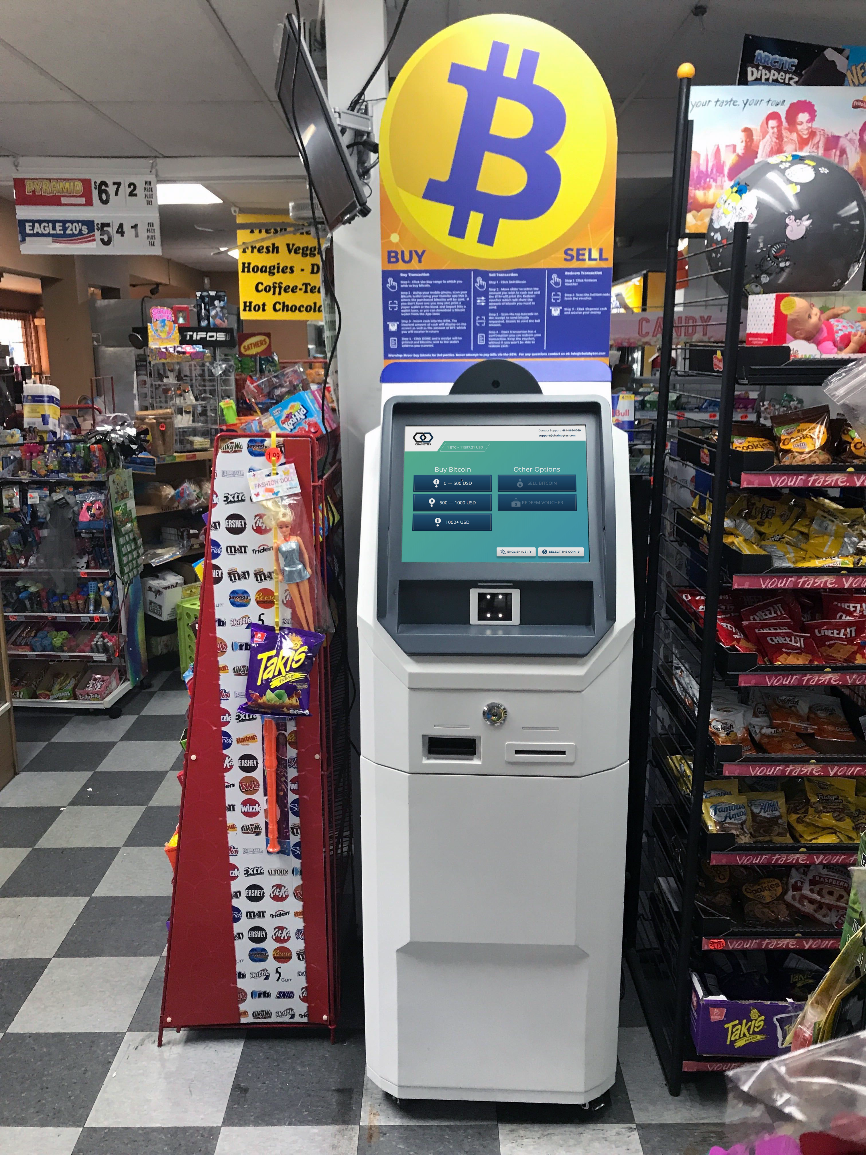 Bitcoin ATM i Eason for buying bitcoin