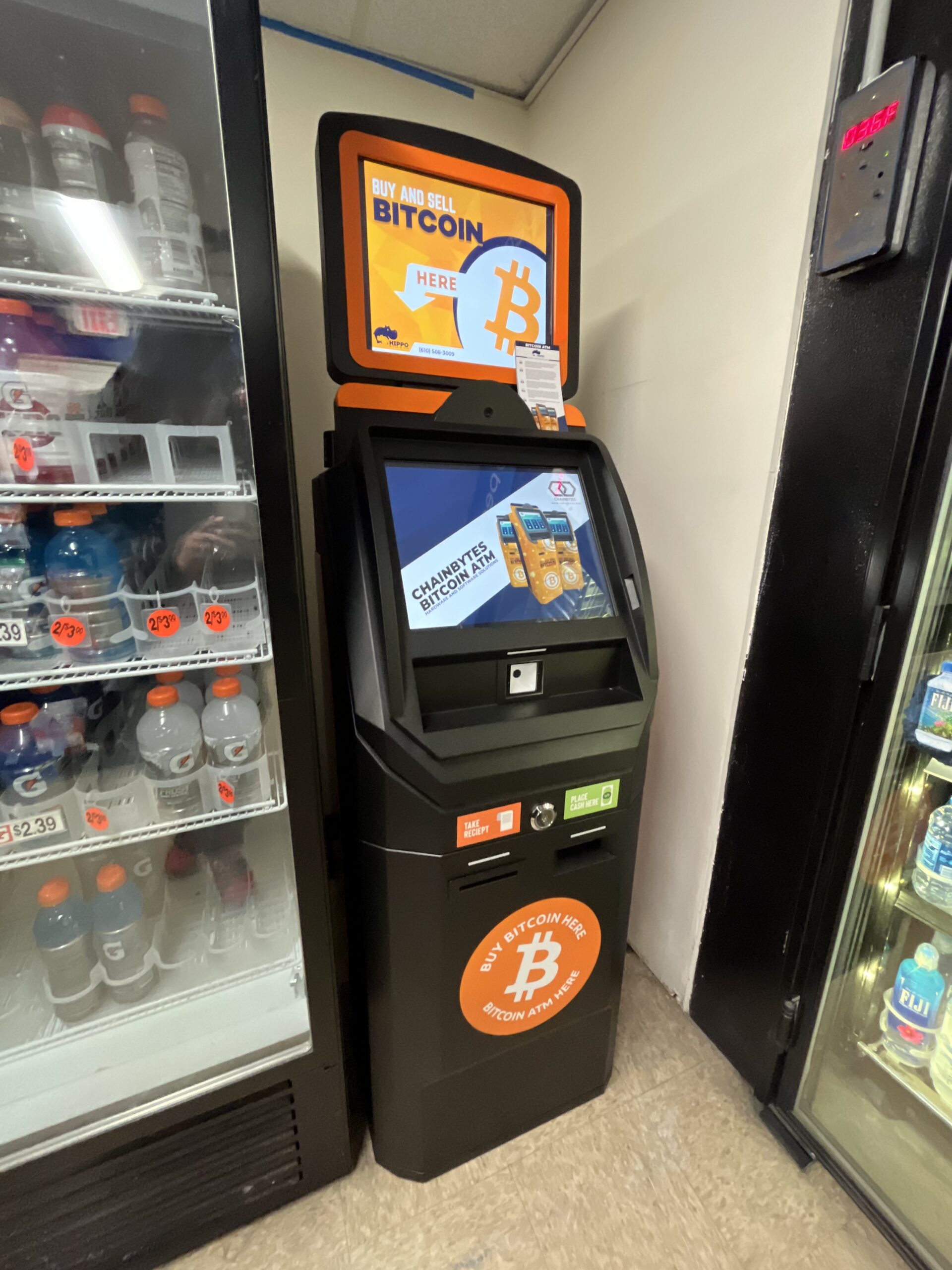 Bitcoin ATM at Wilkes-Barre- Citgo (Plains) by Hippo Bitcoin ATM