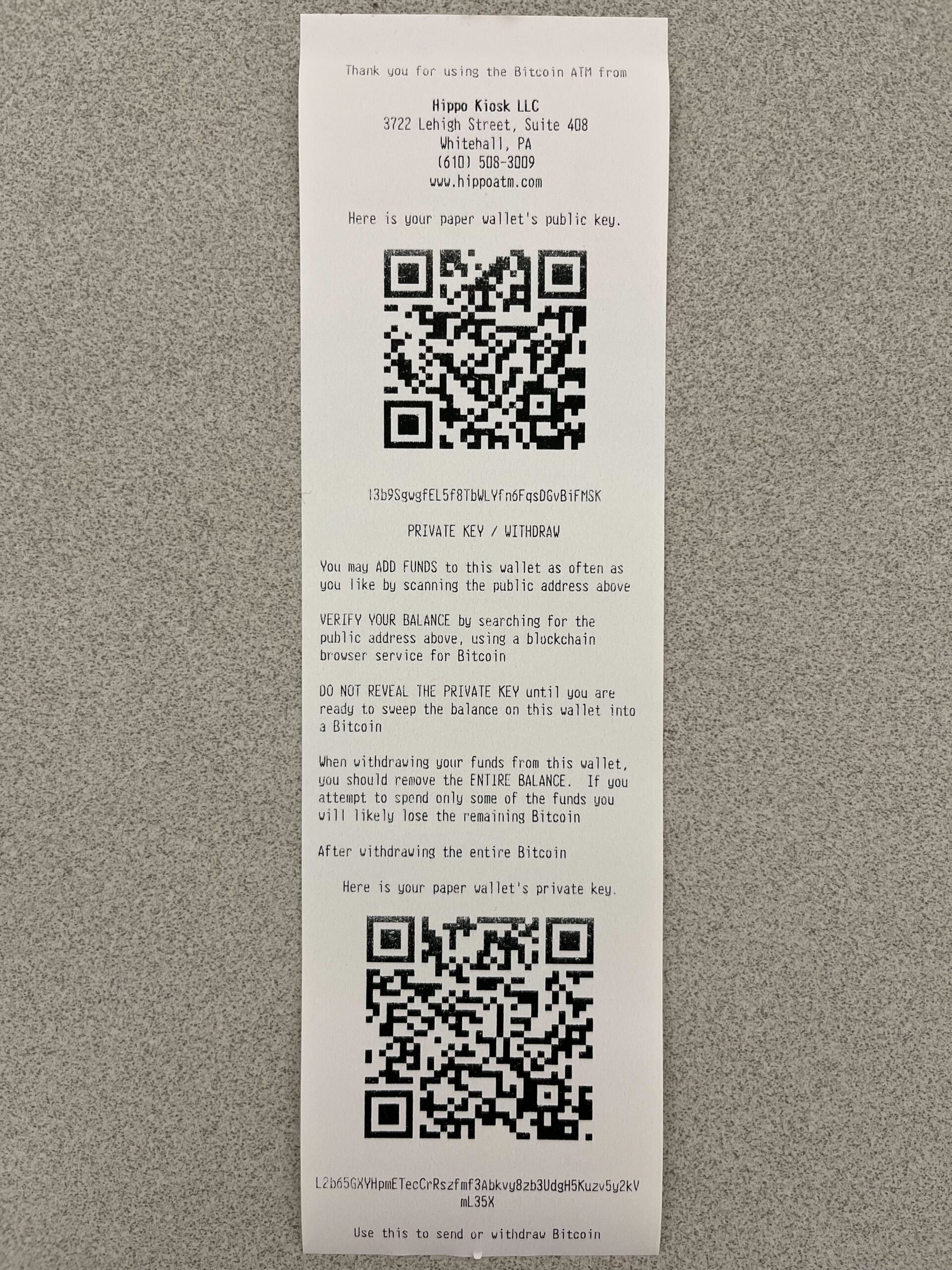 Litecoin Paper Wallet