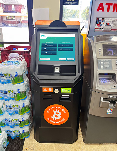 Bitcoin ATM at Royersford- SNK gas station