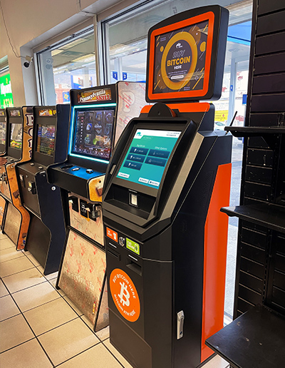 Bitcoin ATM at Royersford- SNK gas station