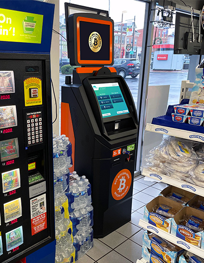 Bitcoin ATM at Royersford- SNK gas station