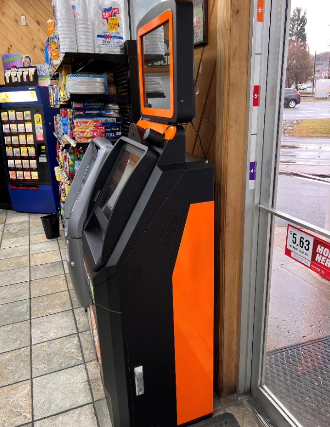 Bitcoin ATM at Allentown Hershs market