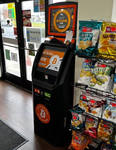 Bitcoin ATM at Allentown SNK gas station