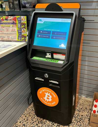 Bitcoin ATM at Lewisberry Uni mart