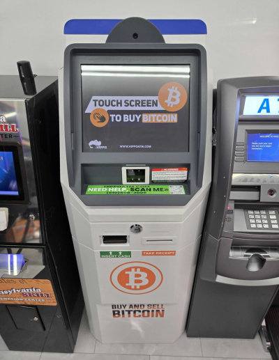 Bitcoin ATM at Lancaster PA at Racetrack